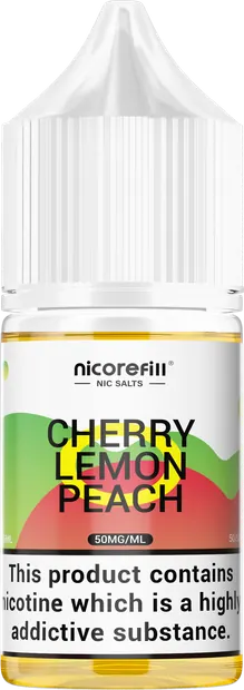 Cherry Lemon Peach 30ml bottle